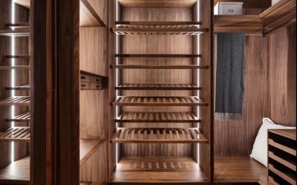 黑胡桃木本色自然，東方焦墨山水畫的意境